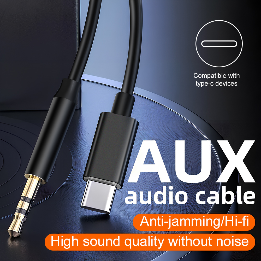 Audio Music Effect - Type-C to 3.5mm AUX Audio Cable