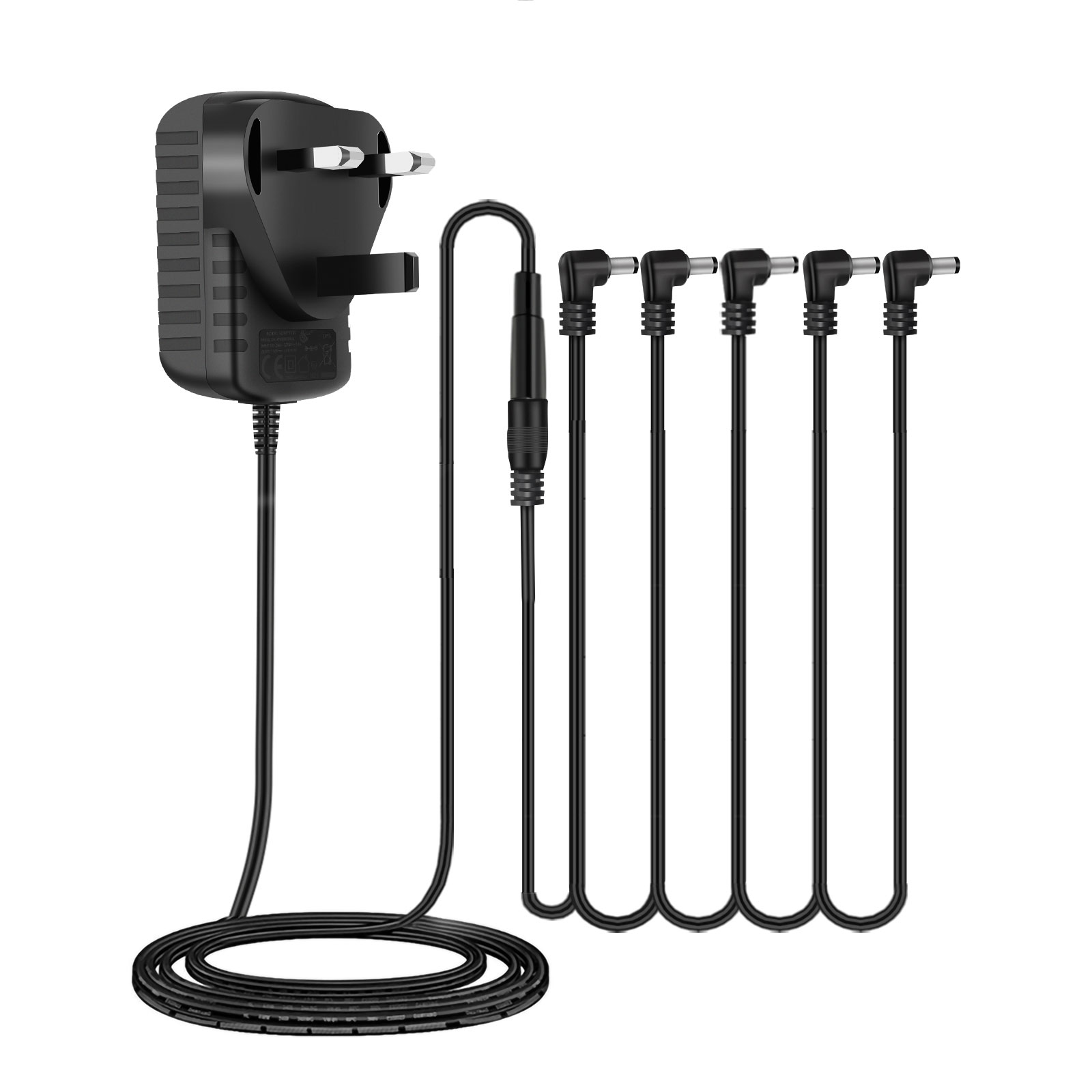 Audio Music Effect - Lekato Power Adapter 6 Ways Music