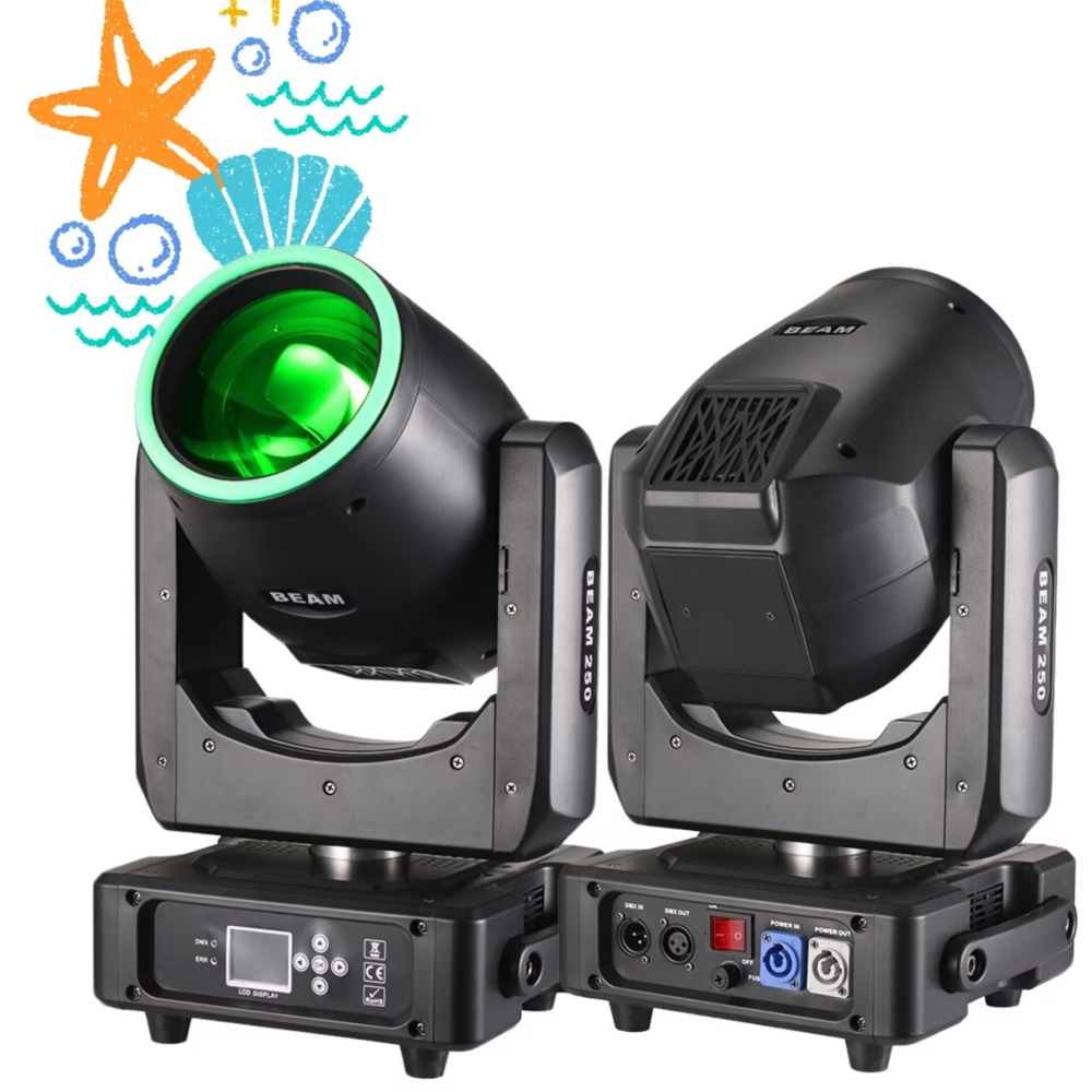 Audio Music Effect - Lyre 250W 8R RGBW BEAM DMX512