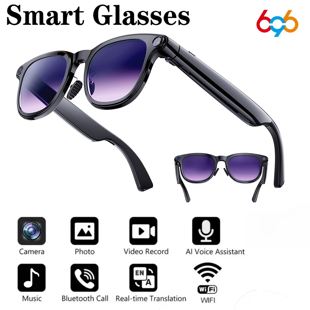 Audio Music To Video Ai - Smart Glasses AI Assistant Real-time Translation