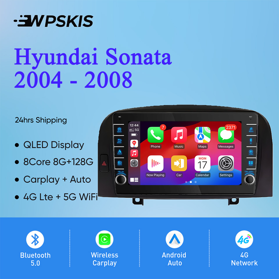 Audio Music Network - 8G Ram 128GB QLED Car Radio