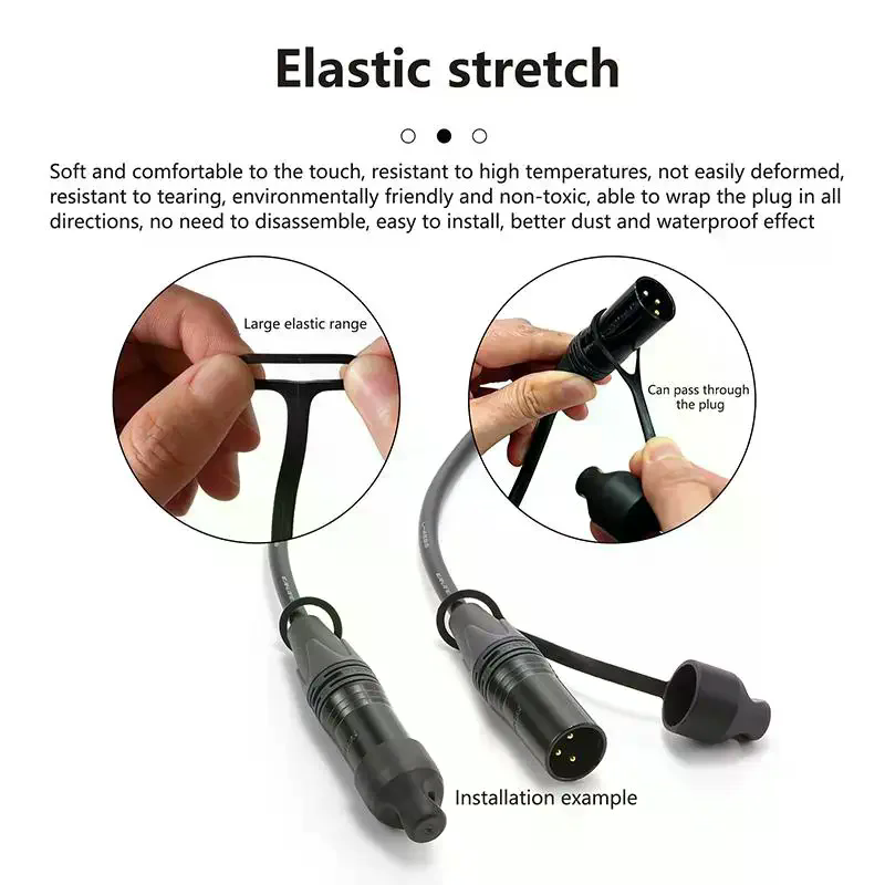 Audio Music Network - 2Pcs Audio Power Network Plug Dust