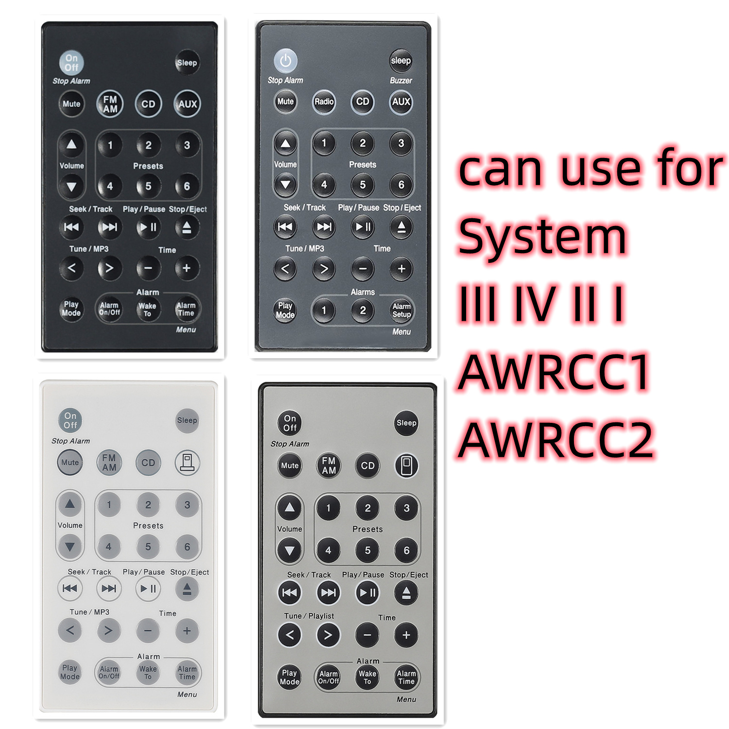 Audio Music Generator Free - Universal Replacement Remote Control for Bose