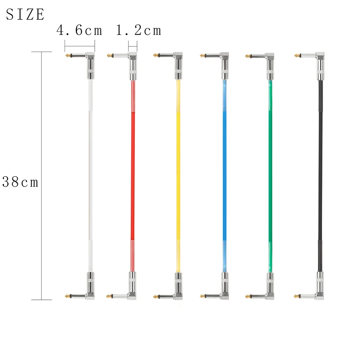 Effect Cables 6.35MM Metal Hea - đánh giá và giá Audio Music Effect