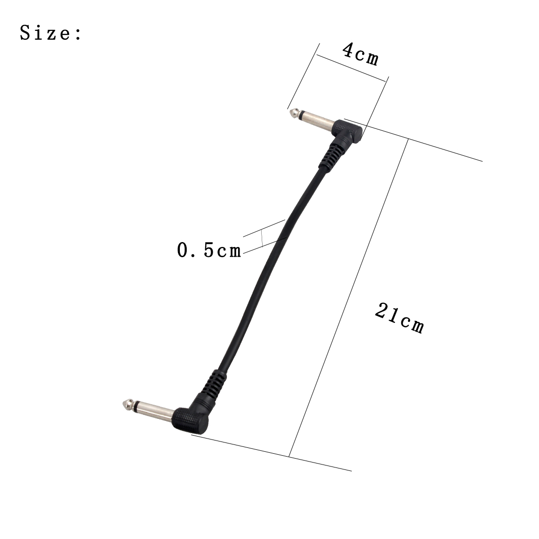 6 Pcs Guitar Effect Pedal Cabl - đánh giá và giá Audio Music Effect