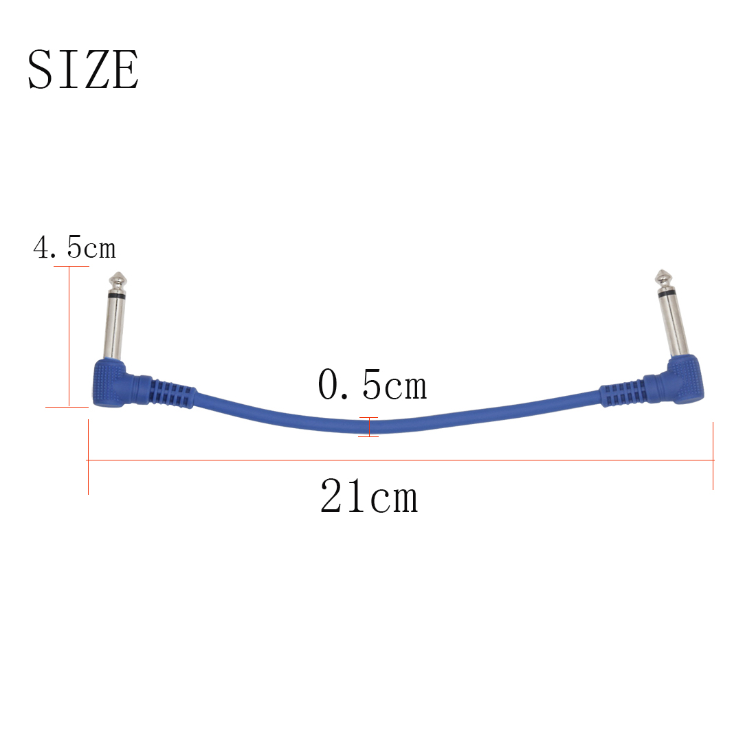 6 Pcs Guitar Effect Pedal Cabl - đánh giá và giá Audio Music Effect