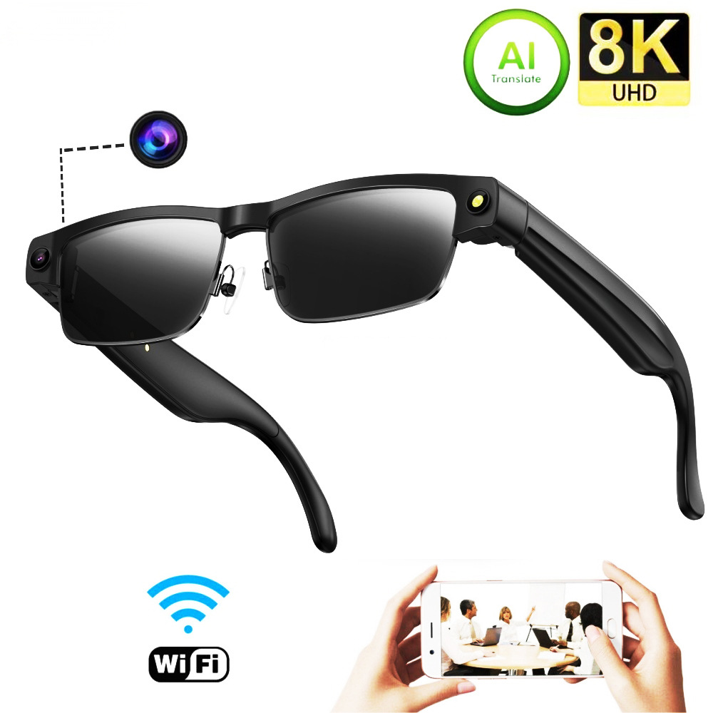 L802 Smart Glasses 8 Million P - đánh giá và giá Audio Music To Video Ai