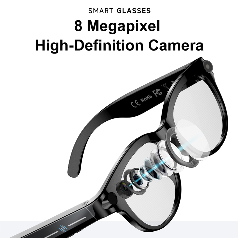 Lenovo 8K HD AI Smart Glasses  - đánh giá và giá Audio Music To Video Ai
