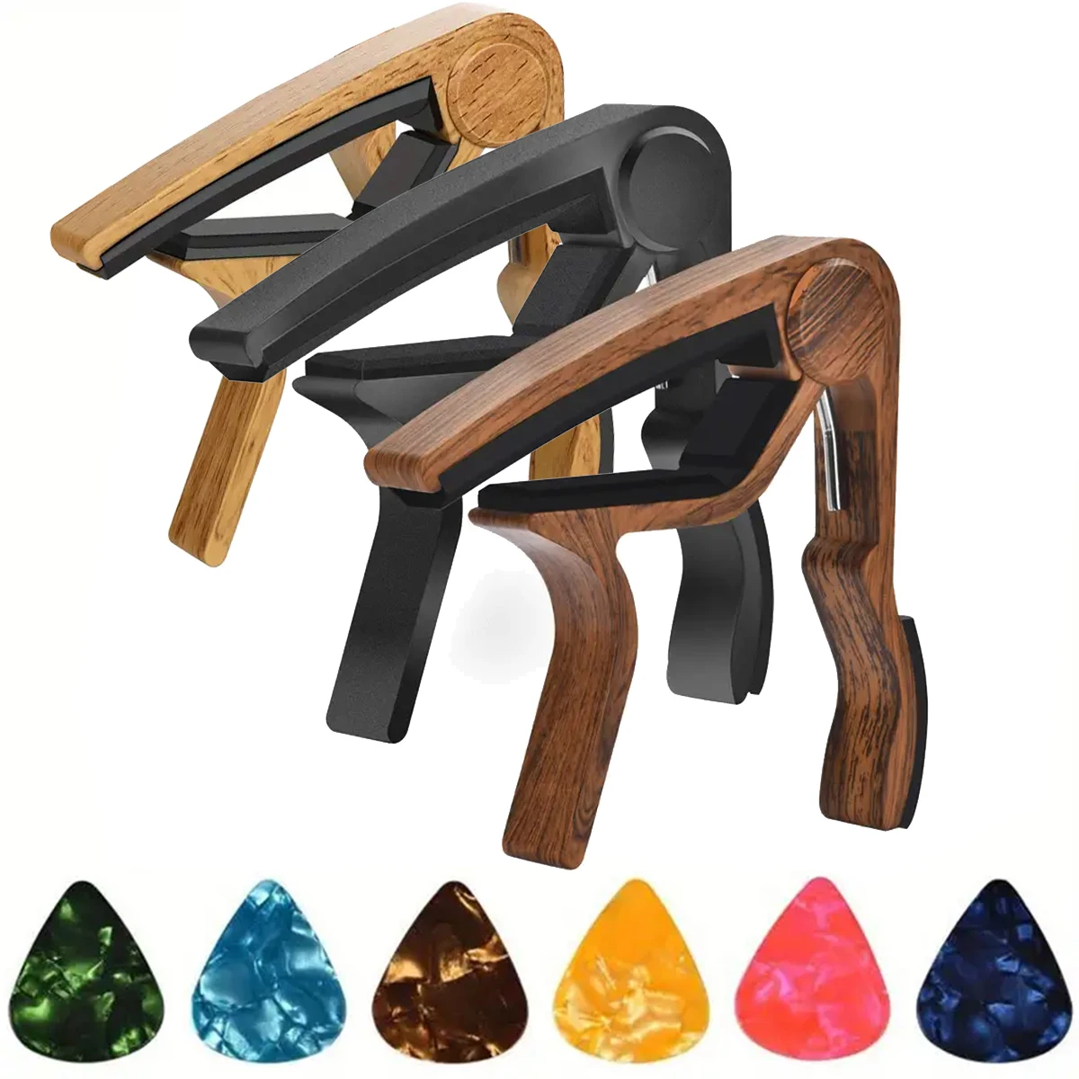 High-Quality Zinc Alloy Guitar - đánh giá và giá Guitar Capo Clip