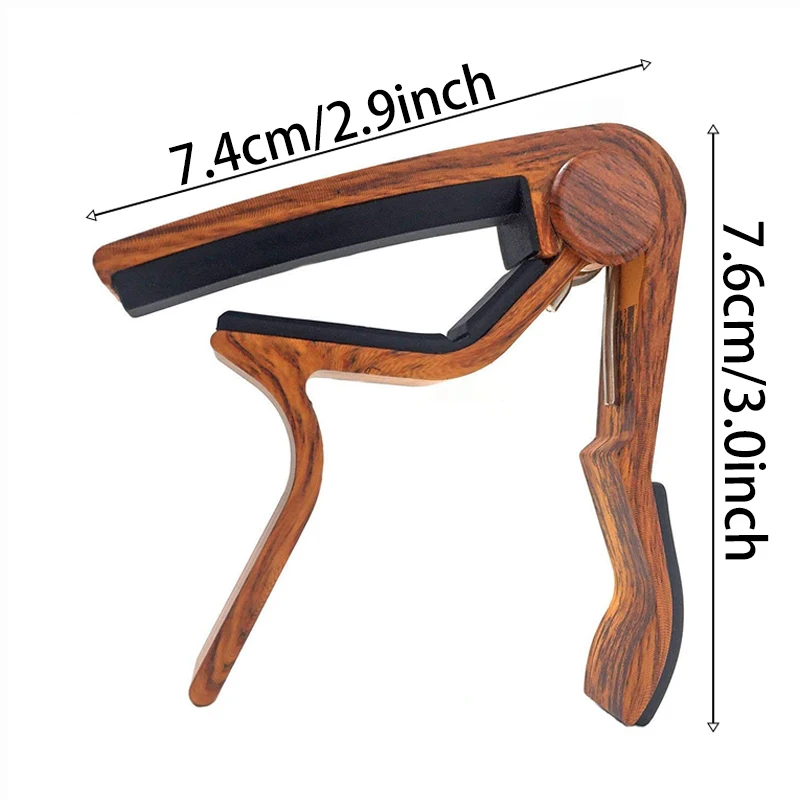 High-Quality Zinc Alloy Guitar - đánh giá và giá Guitar Capo Clip