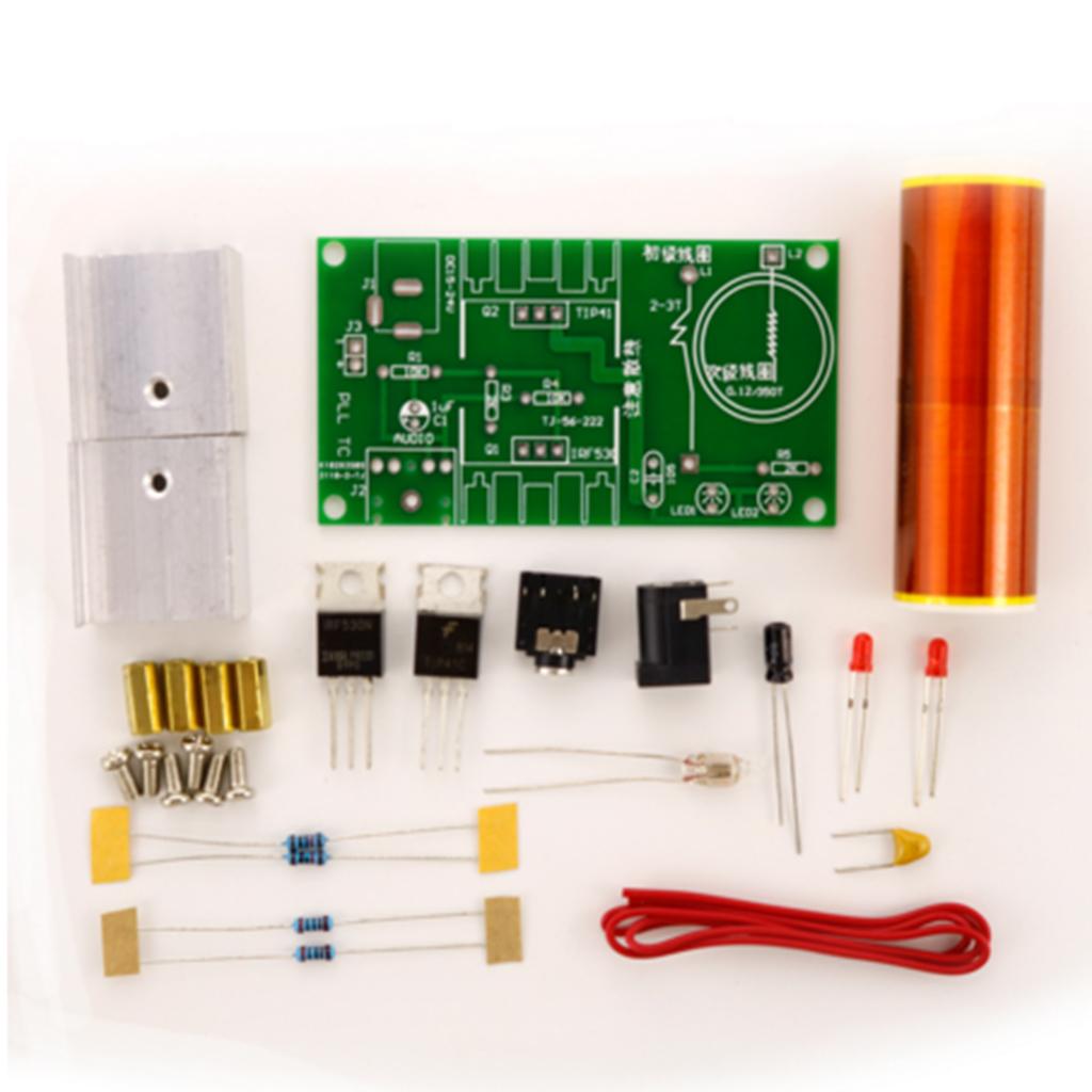 Tesla Coil Plasma Speaker DIY  - đánh giá và giá Audio Music Generator Free
