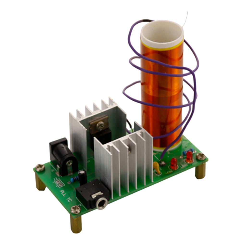 Tesla Coil Plasma Speaker DIY  - đánh giá và giá Audio Music Generator Free