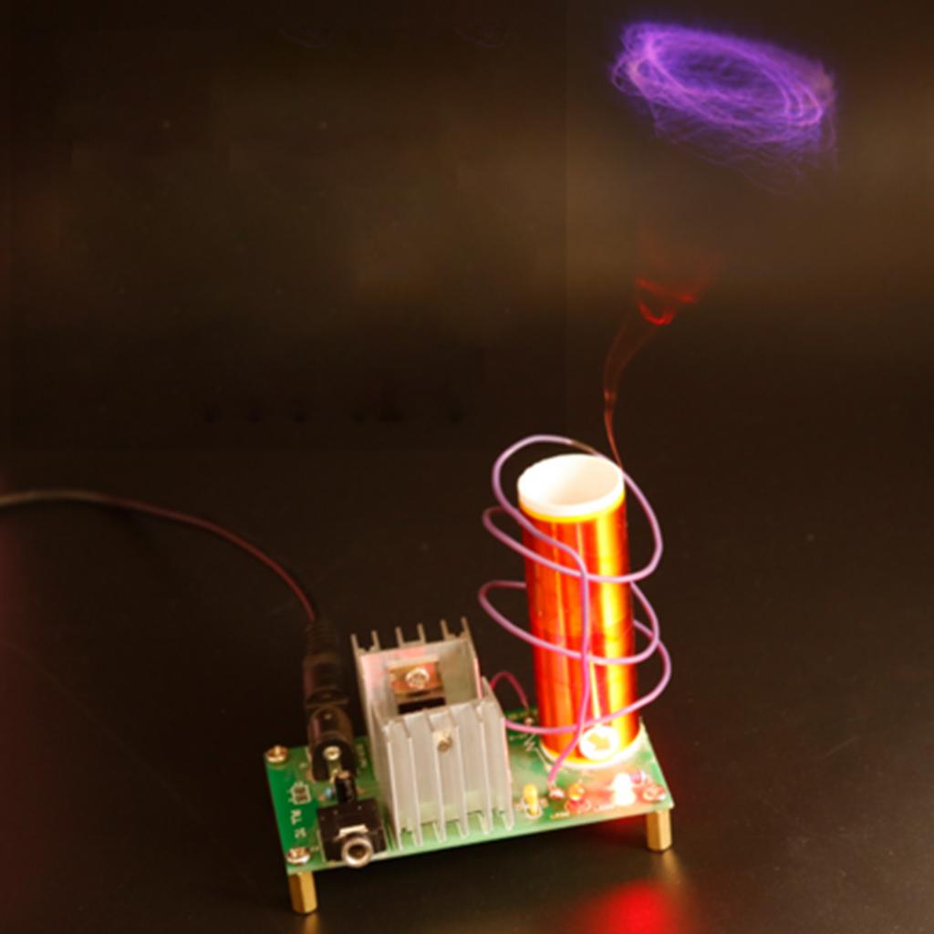 Tesla Coil Plasma Speaker DIY  - đánh giá và giá Audio Music Generator Free
