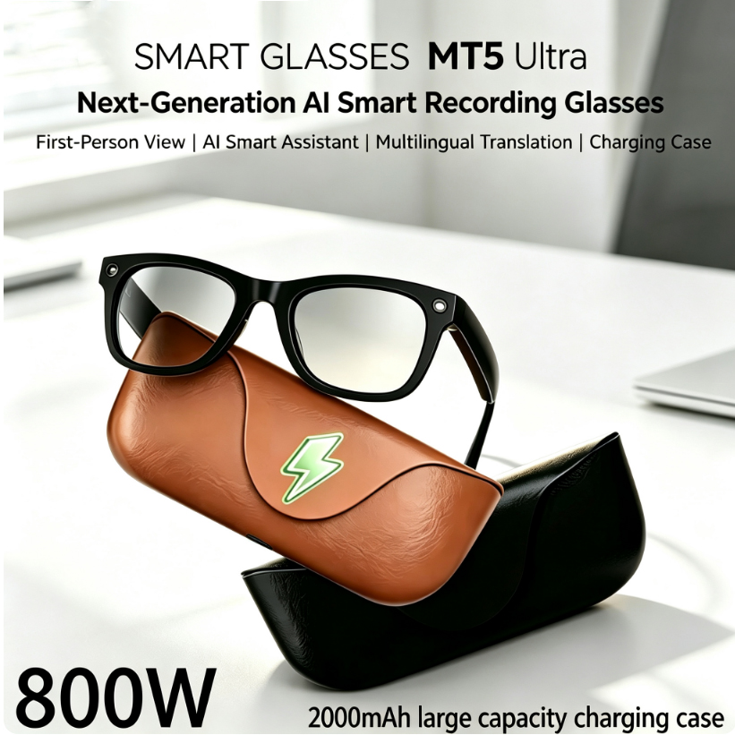 2026 AI smart Glasses HD 800W  - đánh giá và giá Audio Music To Video Ai