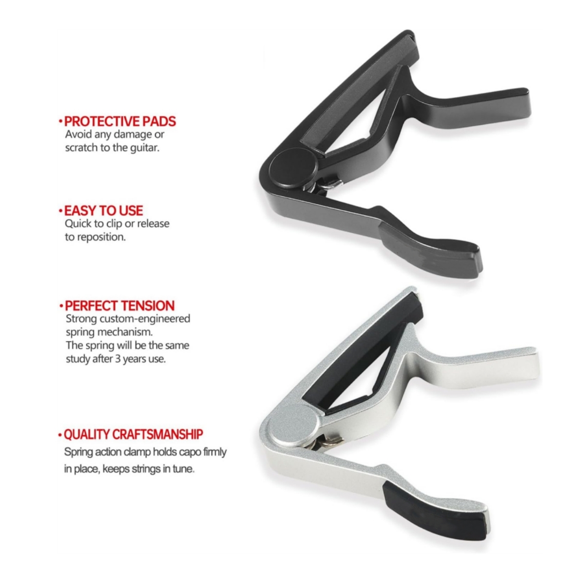 Miwayer Guitar Capo - Precisio - đánh giá và giá Guitar Capo Clip