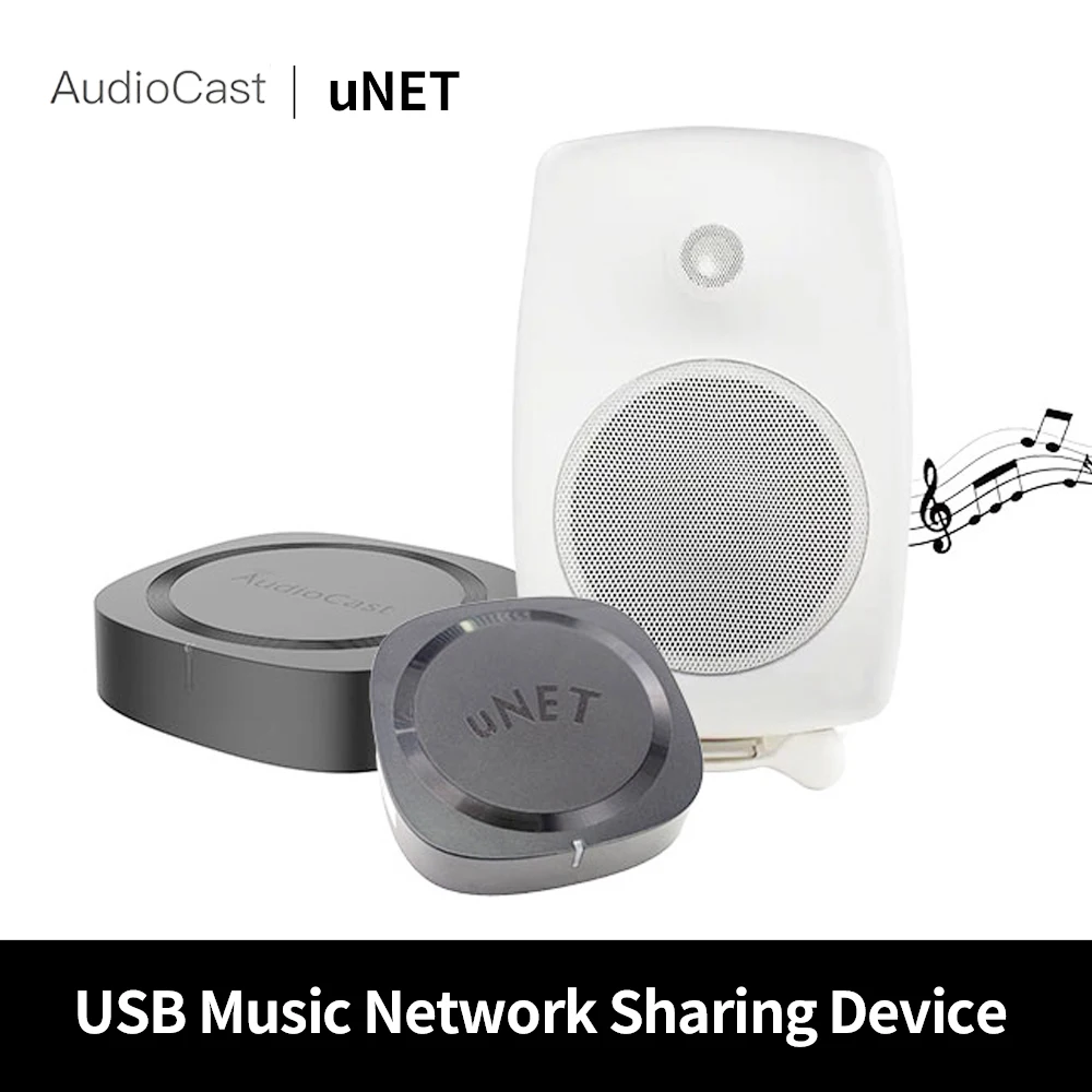 Audiocast uNET USB Music Netwo - đánh giá và giá Audio Music Network