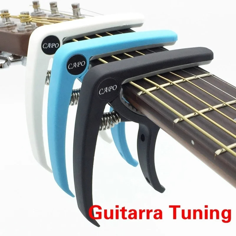 Plastic Guitar Capo for 6 Stri - đánh giá và giá Guitar Capo Clip
