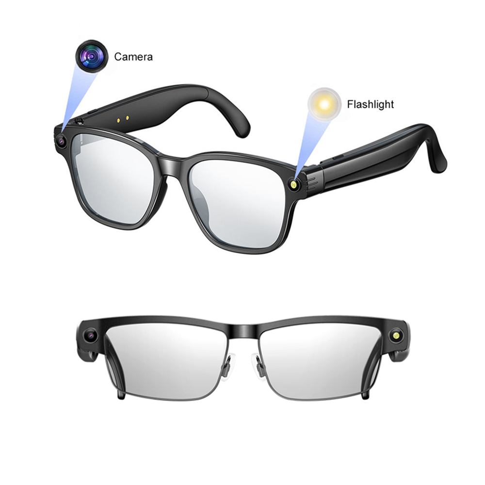 New L801 Smart Glasses 8MP 4K  - đánh giá và giá Audio Music To Video Ai