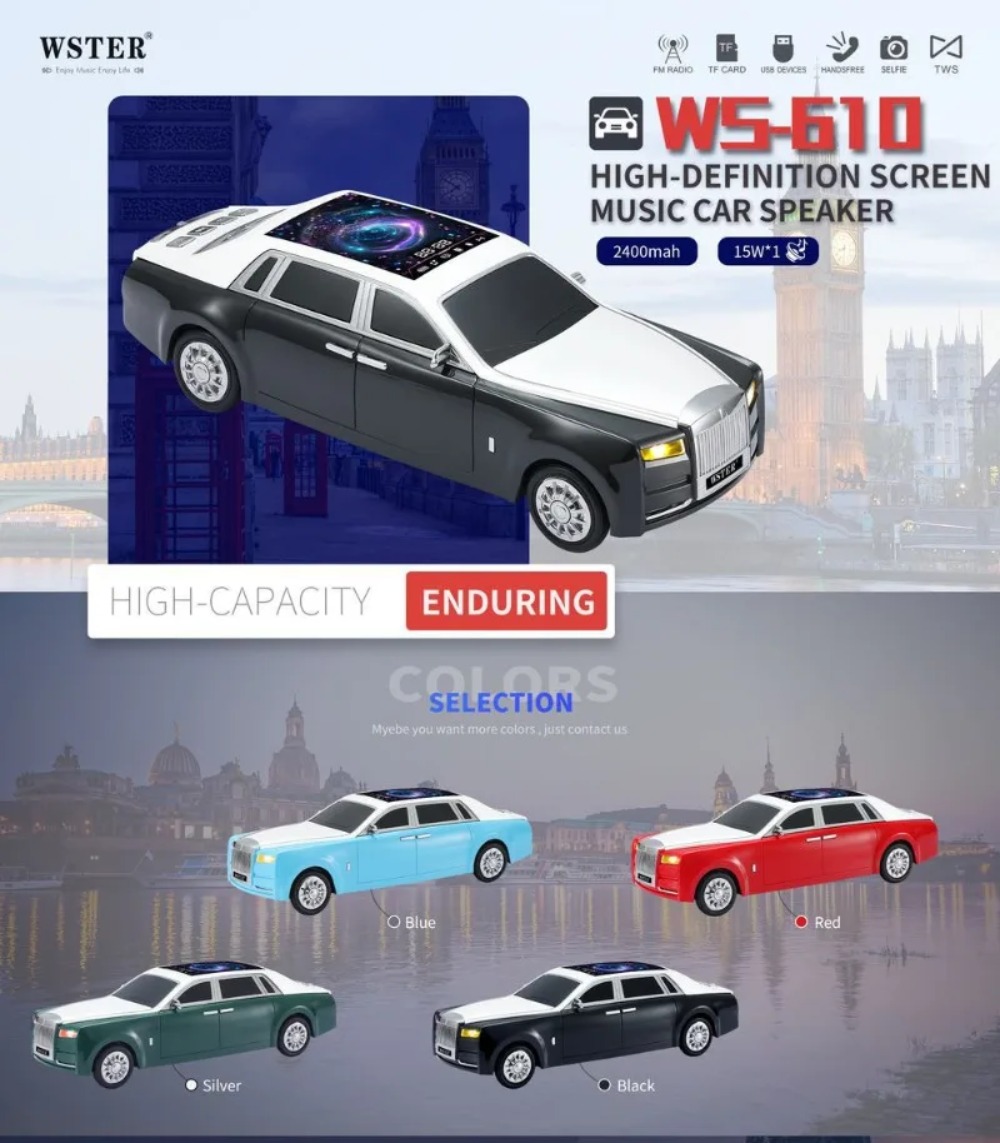 Luxury Car Model Bluetooth Spe - đánh giá và giá Audio Music Effect