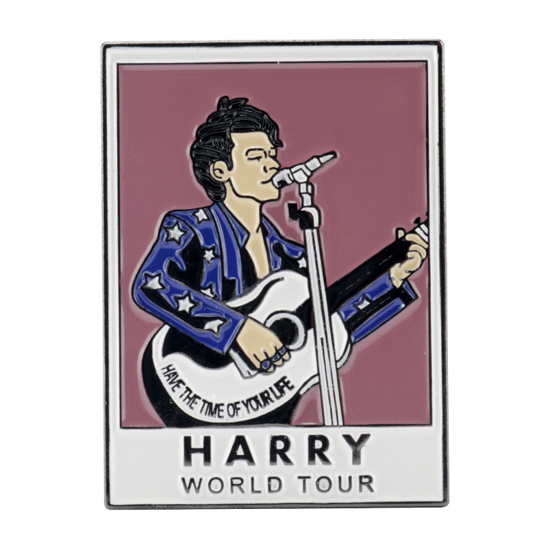 Pop Singer Harrys-Style Enamel - đánh giá và giá Audio Music Lollipop