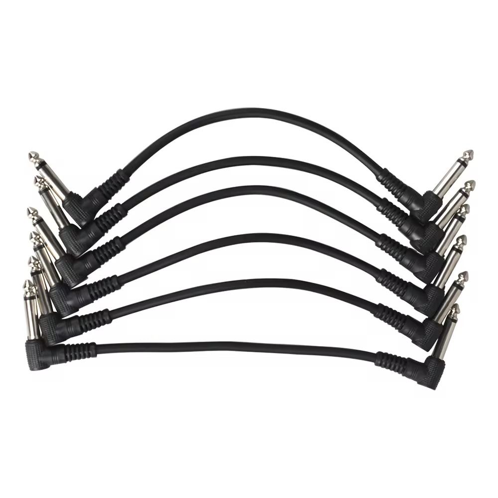 6Pcs Guitar Effect Pedal Cable - đánh giá và giá Audio Music Effect