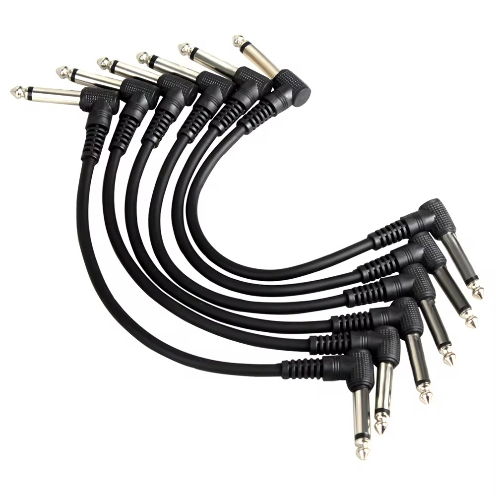 6Pcs Guitar Effect Pedal Cable - đánh giá và giá Audio Music Effect