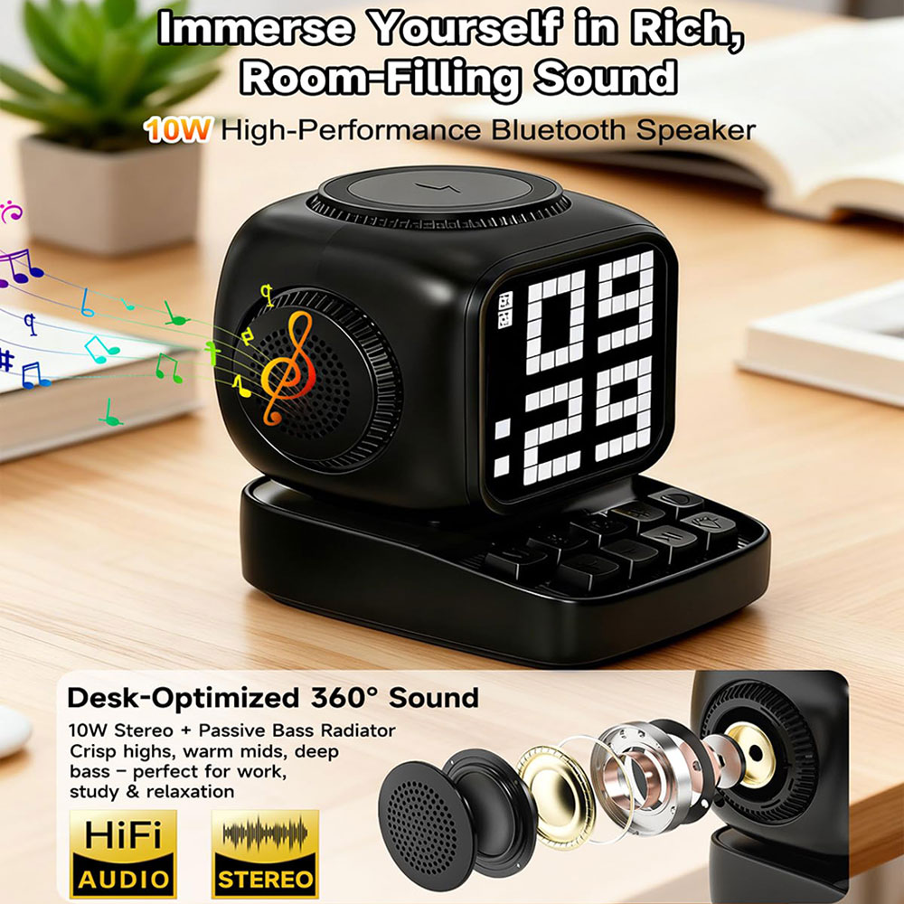 NEW Mini AI Smart Bluetooth Sp - đánh giá và giá Audio Music To Video Ai