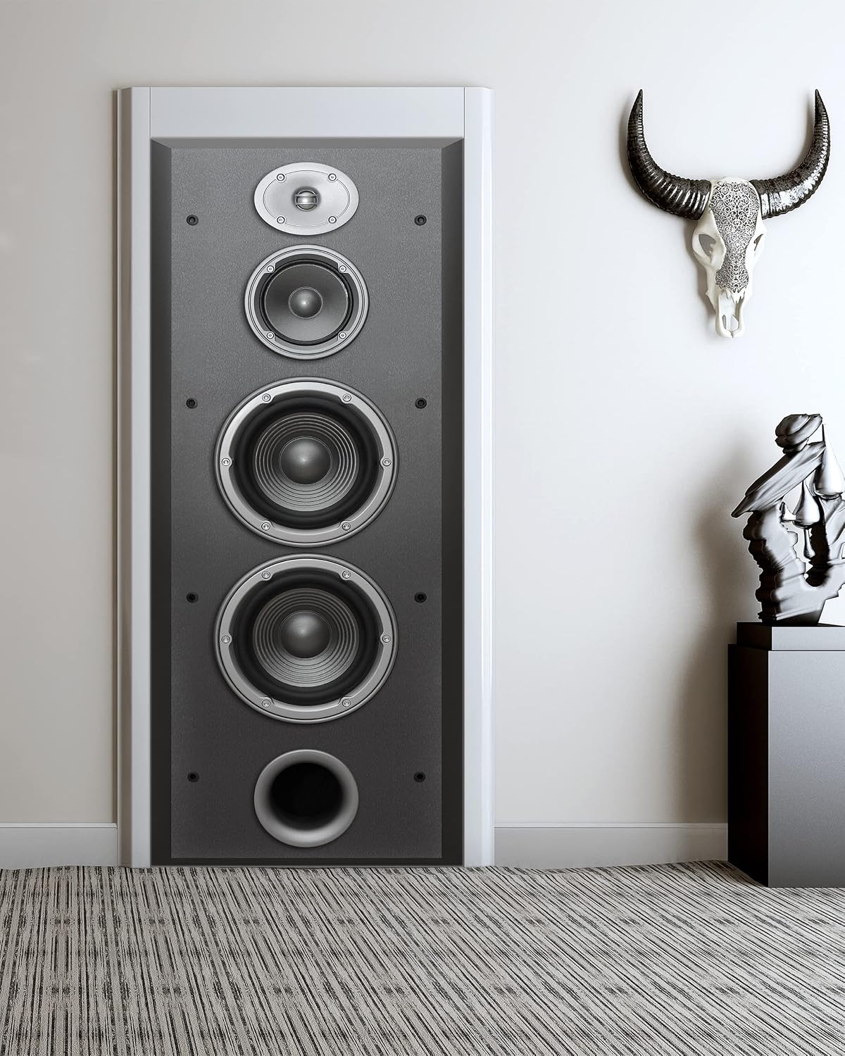 Speaker Door Sticker Music Aud - đánh giá và giá Audio Music Remover