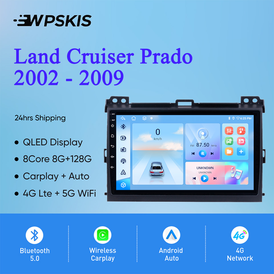 Dành Cho Xe Toyota Prado 120 2 - đánh giá và giá Audio Music Network