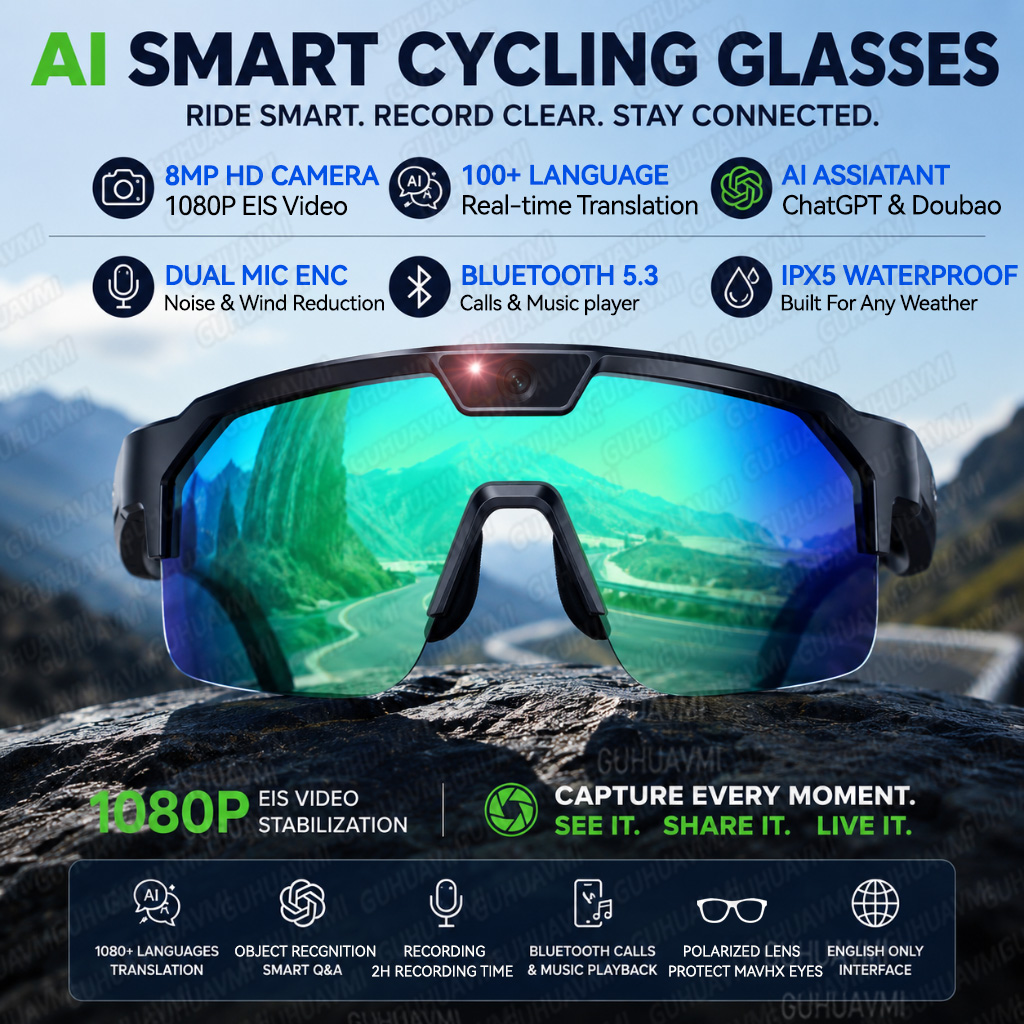 2026 Upgrade Smart Glasses wit - đánh giá và giá Audio Music To Video Ai